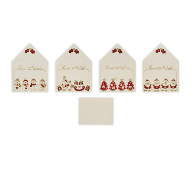 SEGNAPACCHI NATALIZI CON BUSTA 2 GRAFICHE